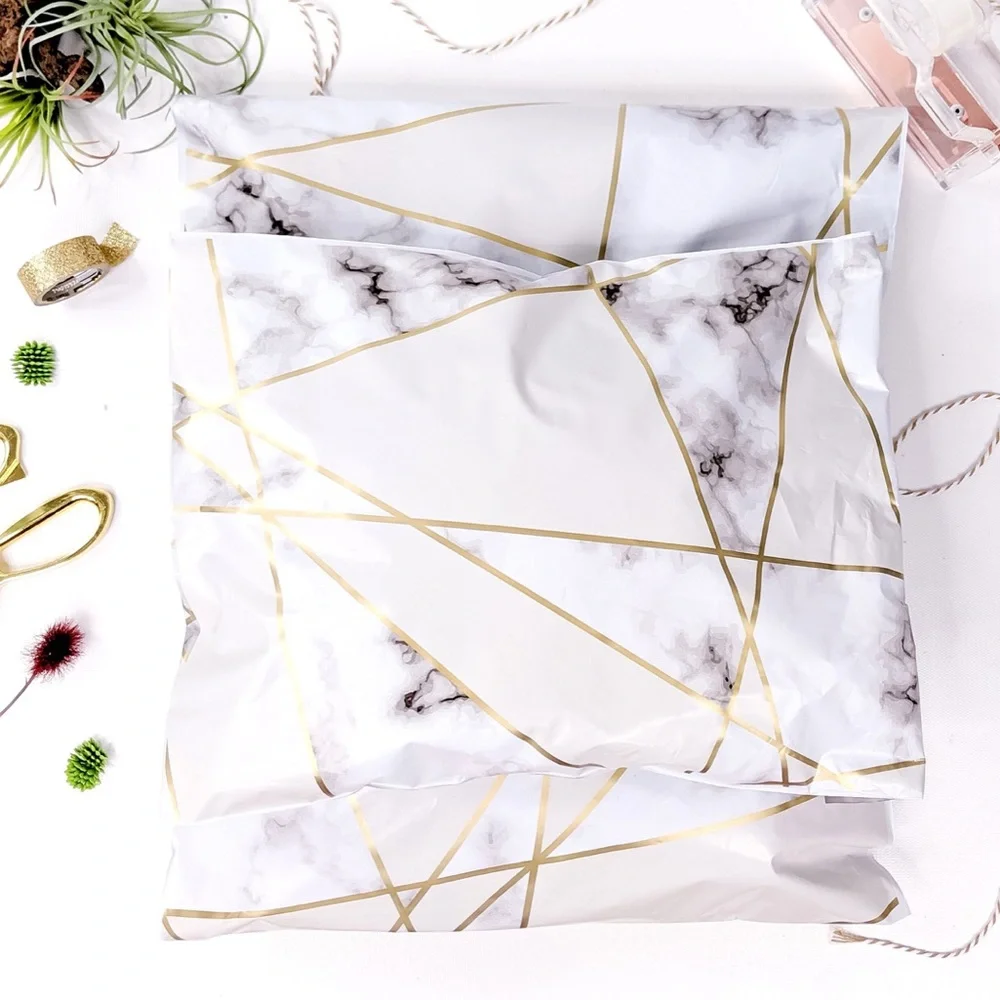 25 14X17 Marble Poly Mailers PRICE IS FIRM - Picture 5 of 11